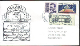 USA - USNS MAUMEE OPERATION - DEEP FREEZE - 1980 - Bases Antarctiques