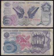 JUGOSLAWIEN - YUGOSLAVIA 500.000 500000 Dinara 1989 Pick 98a F (4)   (21135 - Jugoslawien
