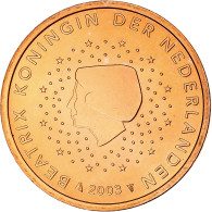 Pays-Bas, Beatrix, 5 Euro Cent, 2003, Utrecht, BU, SPL+, Cuivre Plaqué Acier - Niederlande