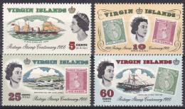 VIRGIN ISLANDS ANNO 1966 SERIE COMPLETA NUOVA LINGUELLATA COME DA FOTO - British Virgin Islands