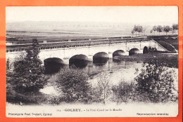 05800 / GOLBEY 88-Vosges Pont Canal Sur La MOSELLE 1908 à REMIOT Avocat Domptail-en-L'Air Bayon Phototypie TESTARD 104 - Golbey