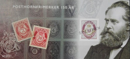 Norway 2022, 150th Anniversary Of Posthorn, MNH S/S - Ungebraucht