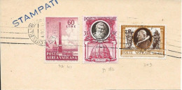 YT 182, 309 PA 41 Vatican 04/10/71 / Fragment - Storia Postale