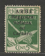 ITALIE FUIME / ARBE ET VEGLIA N° 1 NEUF**  SANS CHARNIERE / Hingeless / MNH - Fiume & Kupa