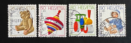 Schweiz Pro Juventute 1986 Mi. 1331 - 1334 Gestempelt/o - Usati