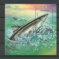 Tanzania 1994 Sharks S/S Y.T. BF 219 (0) - Tanzanie (1964-...)