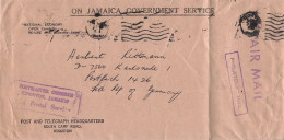 JAMAICA - MAIL 1982 - KARLSRUHÉ/DE  / 5275 - Jamaique (1962-...)