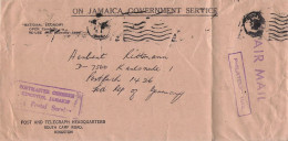 JAMAICA - MAIL 1982 - KARLSRUHÉ/DE  / 5275 - Giamaica (1962-...)