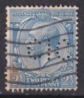 Grande Bretagne - 1911 - 1935 -  George  V  -  Y&T N °  143  Perforé  C  I  C - Perforadas