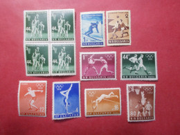 BULGARIE - Lot Blocx4 N°890 - 959/960 - Série JO Melbourne 867//72 - Neufs** - Vrac - (B6) - Collections, Lots & Series