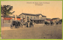 Aa5938 - CUBA- Vintage Postcard - Estacion Del Ferro Carril Cienfuegos - Cuba