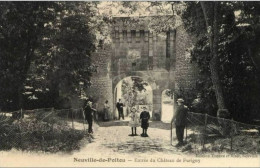 86-NEUVILLE EN POITOU-(Entrée Du Château De Furigny) - Neuville En Poitou