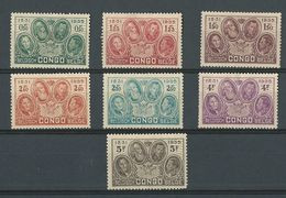 Congo Belge: 185/191*  ( Neuf Sans Gomme) - Nuovi