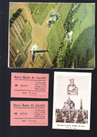 Notre Dame De Lorette  (62) Lot ;  Plaquette+ Image + 2 Tickets D'entrée   (PPP46382) - War 1914-18