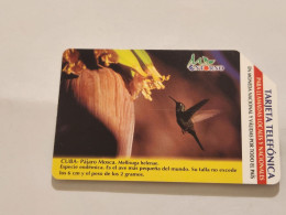 CUBA-(CU-ETE-URM-030)-Pajaro Mosca-URMET-(51)-(7.00 Pesos)-(701259942)-used Card+1card Prepiad Free - Kuba