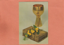 FOREST - EGLISE SAINT AUGUSTIN - FAIRE-PART DE COMMUNION - CHRISTINE KEPT - 11 MAI 1969 - 160 - Communion