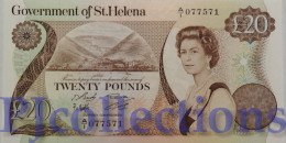 ST. HELENA 20 POUNDS 1986 PICK 10a UNC - Isla Santa Helena