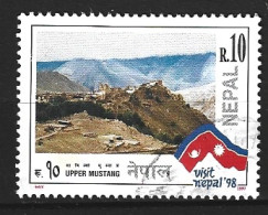 NEPAL. N°611 Oblitéré De 1997. Visit Népal'98. - Autres & Non Classés