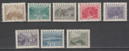 AUTRICHE - 1932 - YVERT N° 405+408+410 ** MNH + 406+409+411+416+417 * MLH - COTE = 156.5 EUR - Neufs