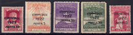 YT 304, 328, 329, 331, 338 - Unused Stamps