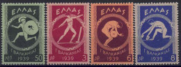 YT 446 à 449 - Unused Stamps
