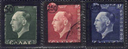 YT 542 à 544 - Used Stamps