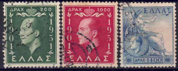 YT 581 à 583 - Used Stamps