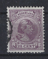 NVPH Nederland Netherlands Pays Bas Niederlande Holanda 42 Used  ; Wilhelmina 1891 - Gebruikt