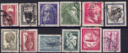 YT 592 à 603 - Used Stamps