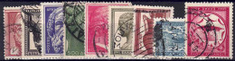 YT 592 à 596, 598 à 600, 602 - Used Stamps