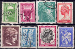 YT 668 à 674A - Used Stamps