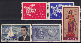 YT 725, 752 à 755 - Unused Stamps