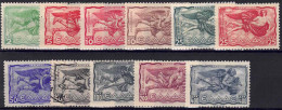 PA 50 à 53, 55 à 61 - Used Stamps