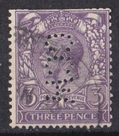Grande Bretagne - 1911 - 1935 -  George  V  -  Y&T N °  144  Perforé  C C M - Perfin