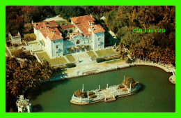 MIAMI, FL - VUZCAYA, DADE COUNTY ART MUSEUM - HOUSE OF JAMES DEERING - KOPPEL COLOR CARDS - FNC - - Miami