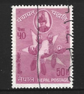 NEPAL. N°138 Oblitéré De 1963. Journée Nationale. - Nepal