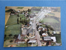 DERGNEAU - VUE AERIENNE - LE CENTRE - L EGLISE - Frasnes Lez Anvaing - Frasnes-lez-Anvaing