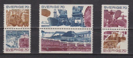 Timbres Neufs** De Suède De 1970 YT 665 à 670 MI 683 à 688 - Nuovi
