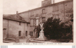 1V10 Mj   84 Lourmarin école Et Monument - Lourmarin