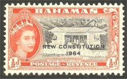 XW01-1462 Bahamas New Constitution Infant Welfare Clinic Clinique Nourissons Maternité No Gum - Bahamas (1973-...)