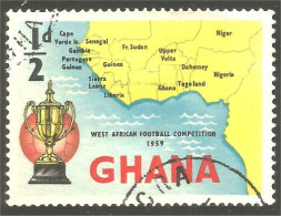 XW01-1316 Ghana Football Soccer Cup Coupe Throphy Trophée - Gebruikt