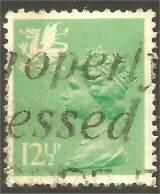 XW01-1228 Wales Monmouthshire Queen Elizabeth II 12 1/2 Emerald - Galles