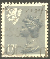 XW01-1221 Scotland Queen Elizabeth II 17p Blue Gray - Scotland
