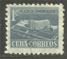 XW01-1983 Cuba Postal Tax Stamp 1952 1c Blue Bleu - Beneficiencia (Sellos De)