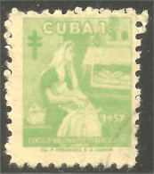 XW01-1910 Cuba 1957 Mother Child Postal Tax - Beneficiencia (Sellos De)
