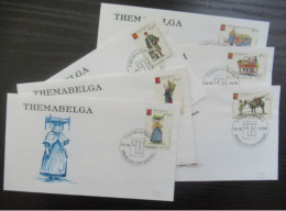 FDC 1789/94 'Themabelga' - 1971-1980