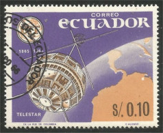 XW01-1763 Ecuador Espace Space Satellite Communications UIT ITU  - Amérique Du Sud
