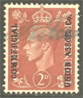 XW01-1572 United Kingdom George VI Commercial Overprint Union Assce Co - Unclassified