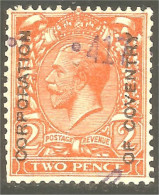 XW01-1571 United Kingdom George V Commercial Overprint Corporation Of Coventry - Non Classificati