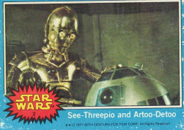 RARE / 1977 STAR WARS - Topps Original Blue Series 1 Carte #2 - Star Wars